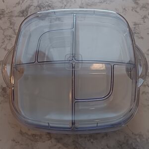 Pampered Chef Large Square Cool & Serve – Excellent Used Condition!